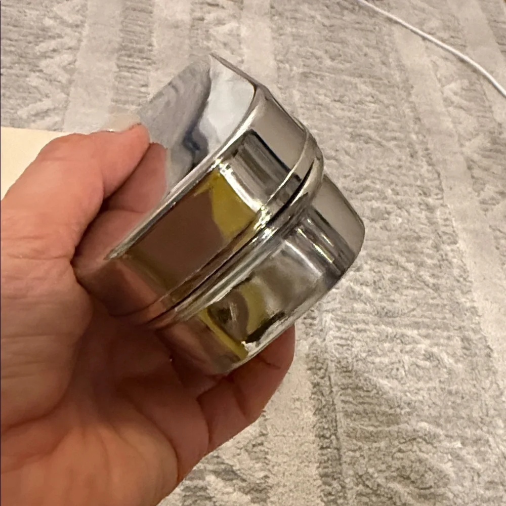Silver Chrome Container - Picture 1 of 6